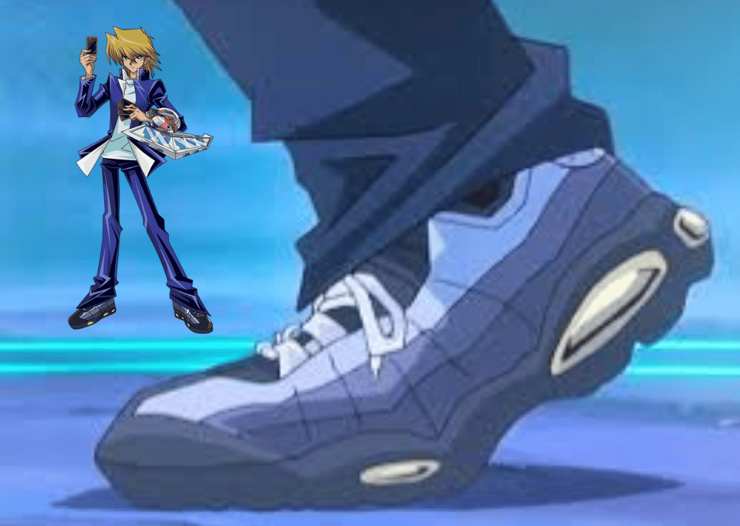 Yu-Gi-Oh! x Nike Air Muscle 95 Psychic Blue