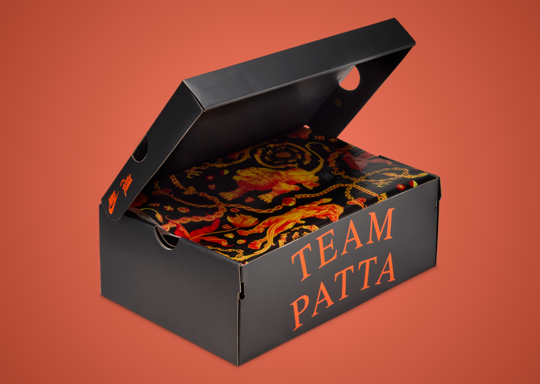 Patta x Nike Air Max 1 White Hyper Crimson - Box