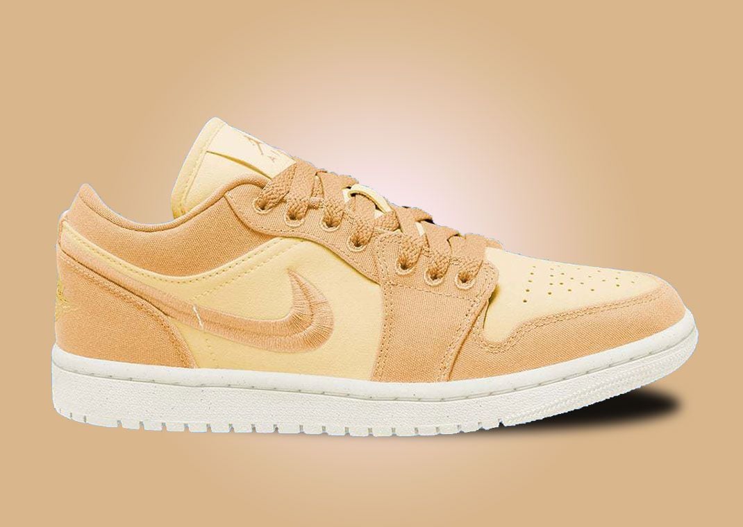 Air Jordan 1 Low Canvas Celestial Gold (W)