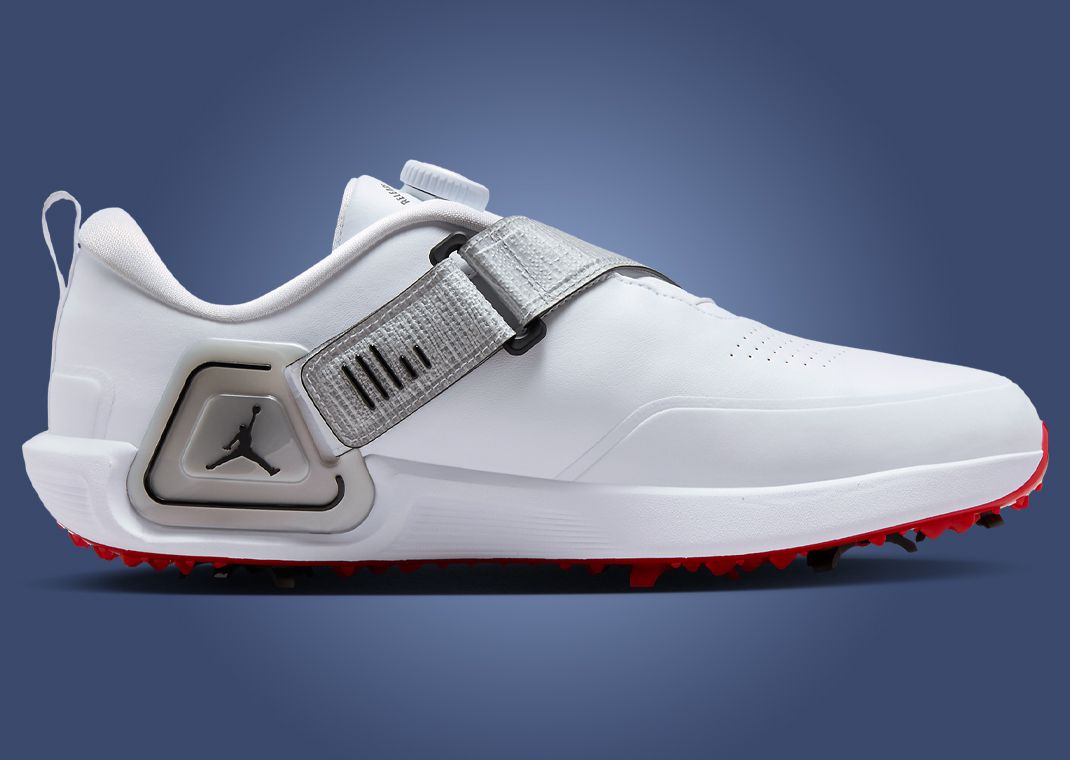 Jordan Air Rev White Metallic Silver Medial
