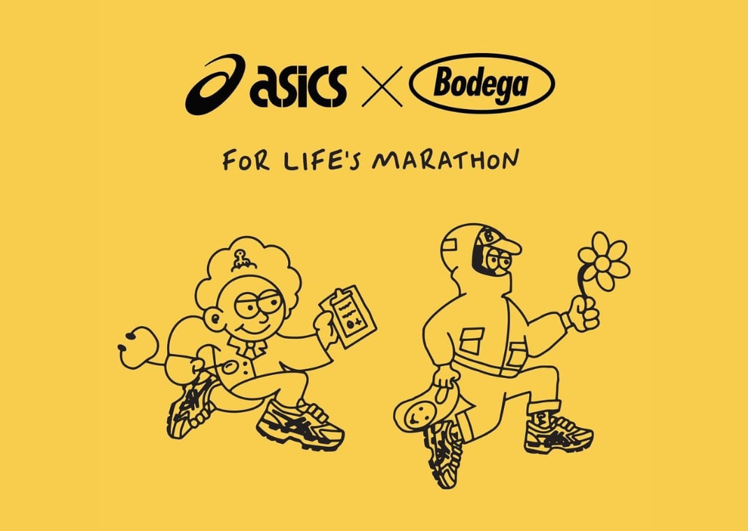 Bodega x Asics Teaser