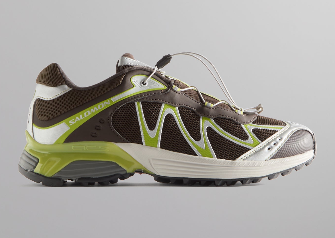 Kith x Salomon XT-Whisper Delicioso Dark Citron Lateral