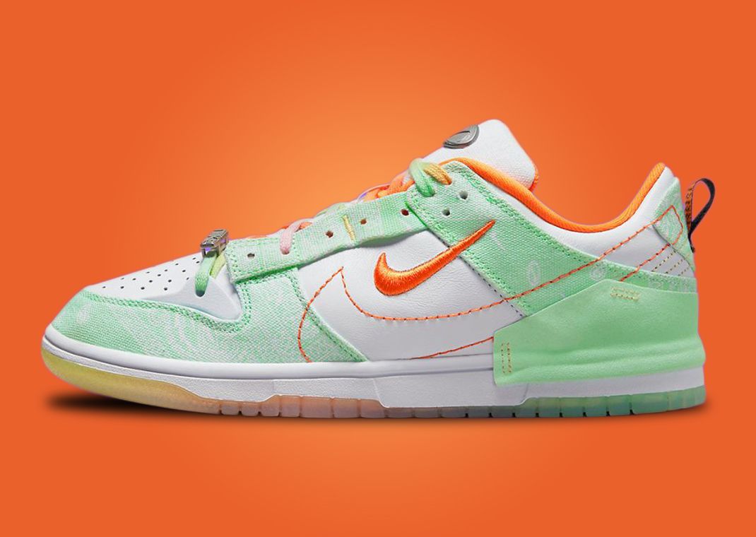 Green Paisley Takes Over This Nike Dunk Low Disrupt 2