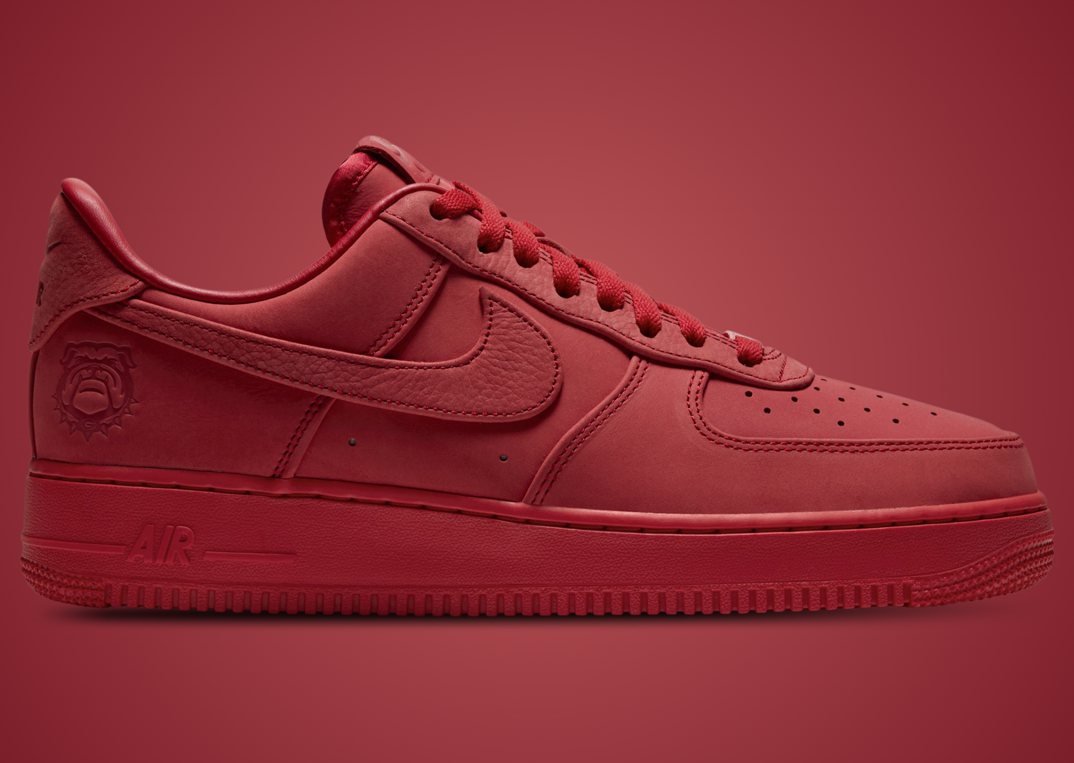 Nike Air Force 1 Low Luxe University of Georgia Lateral