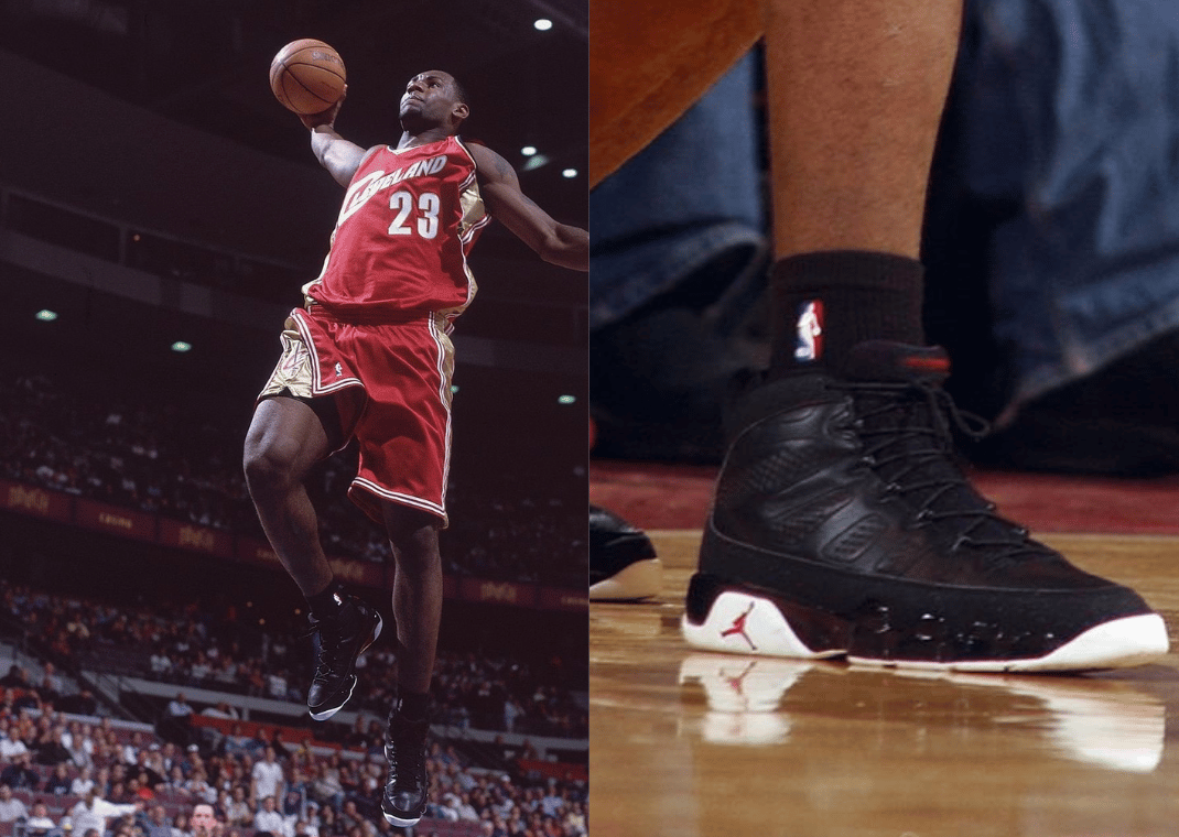 Air Jordan 9 LeBron James PE