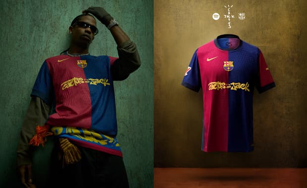 Travis Scott’s Cactus Jack x Nike FC Barcelona collection
