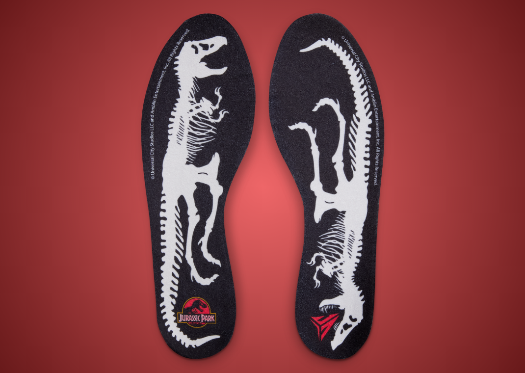 Jurassic Park x Nike Ja 3 Anthracite - Insoles