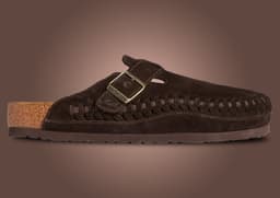 Kith x Birkenstock Boston Braided Pack Mocca Lateral