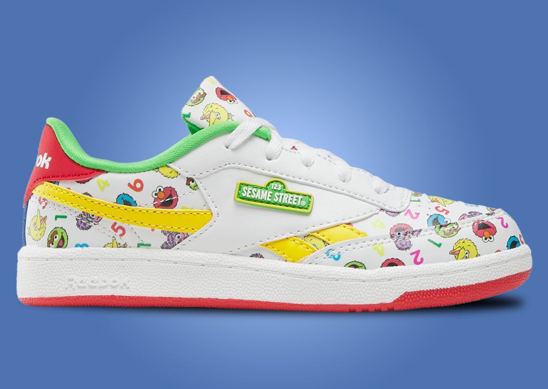 Sesame Street x Reebok Club C Revenge Multi-Color Lateral