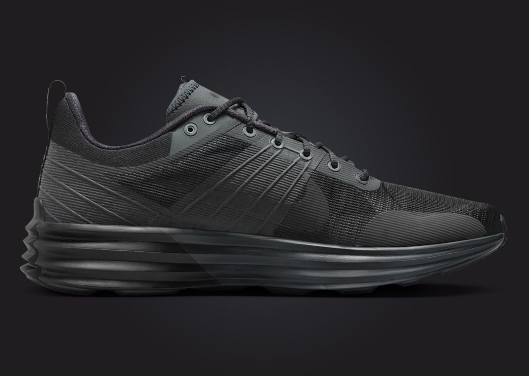 Nike Lunar Roam Dark Smoke Grey Black Medial