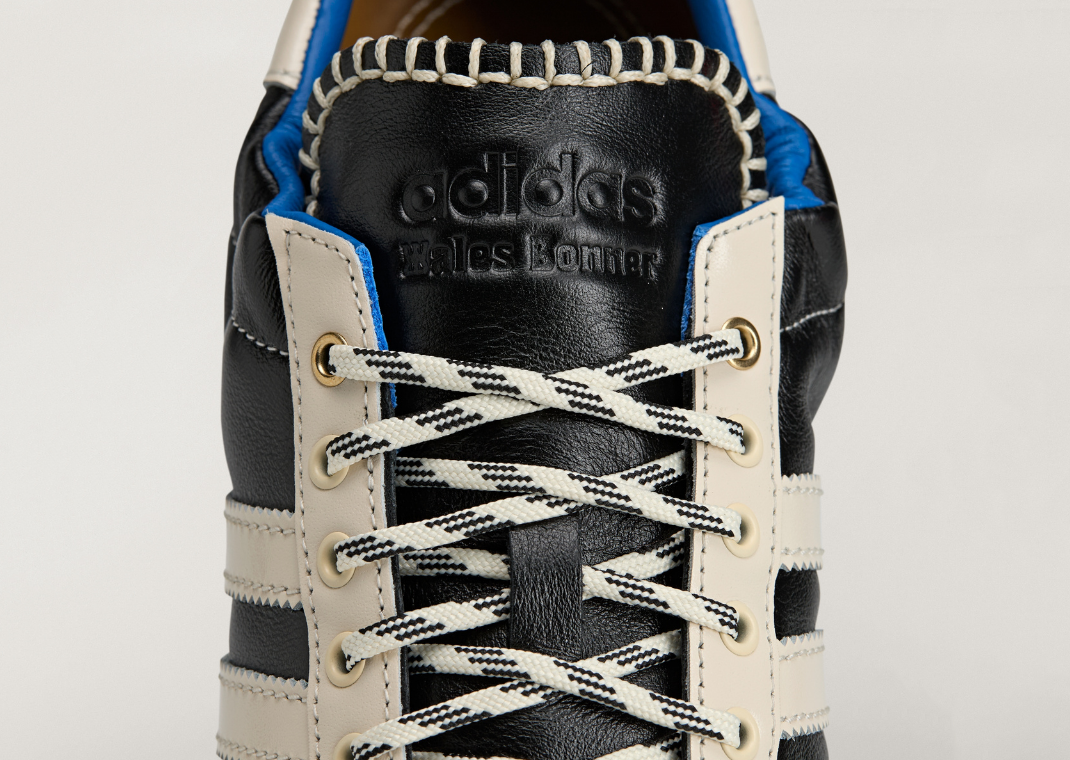 Wales Bonner x adidas Karintha Black Brown - Detail