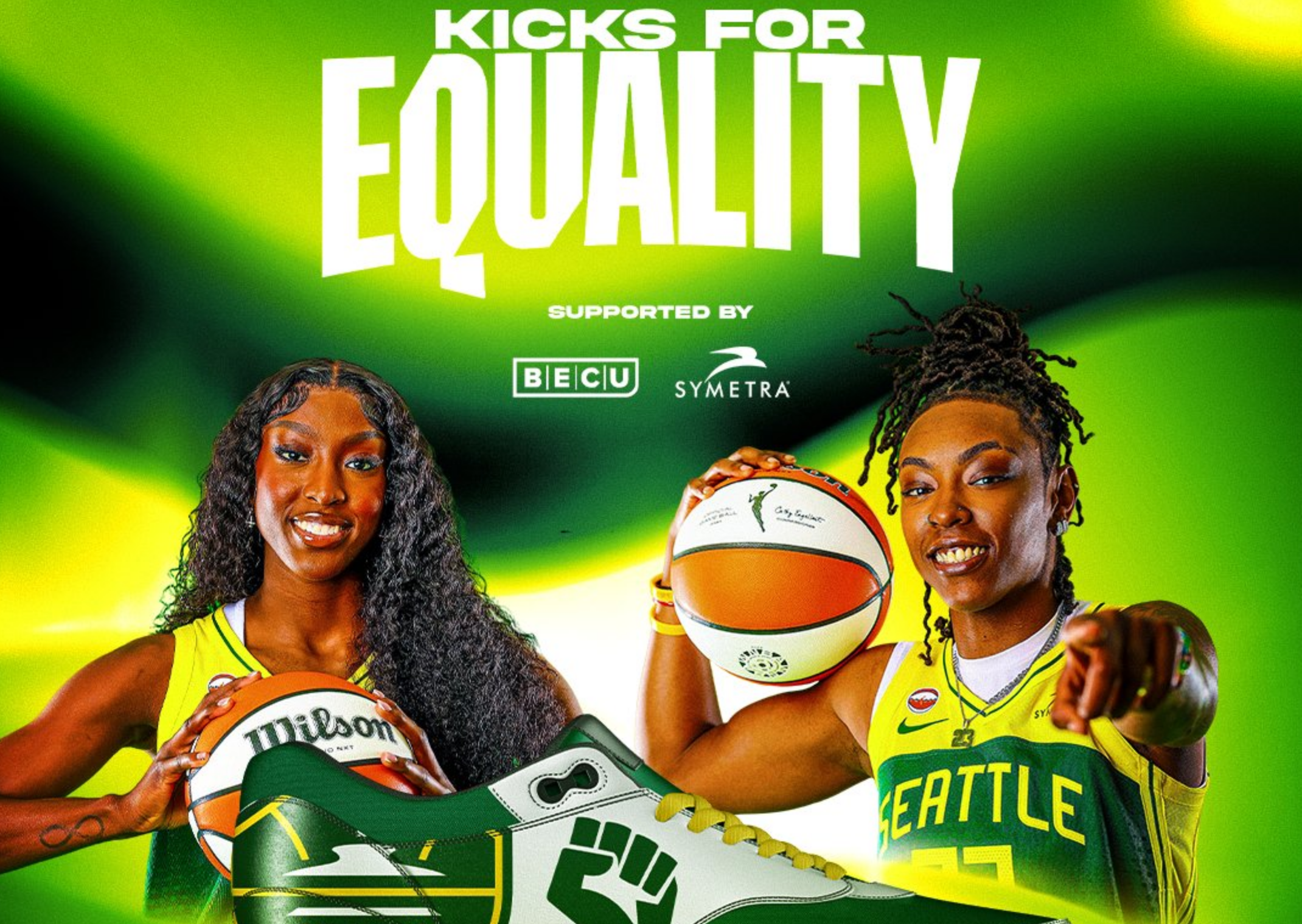 Seattle Storm 2026 Kicks for Equality Auction