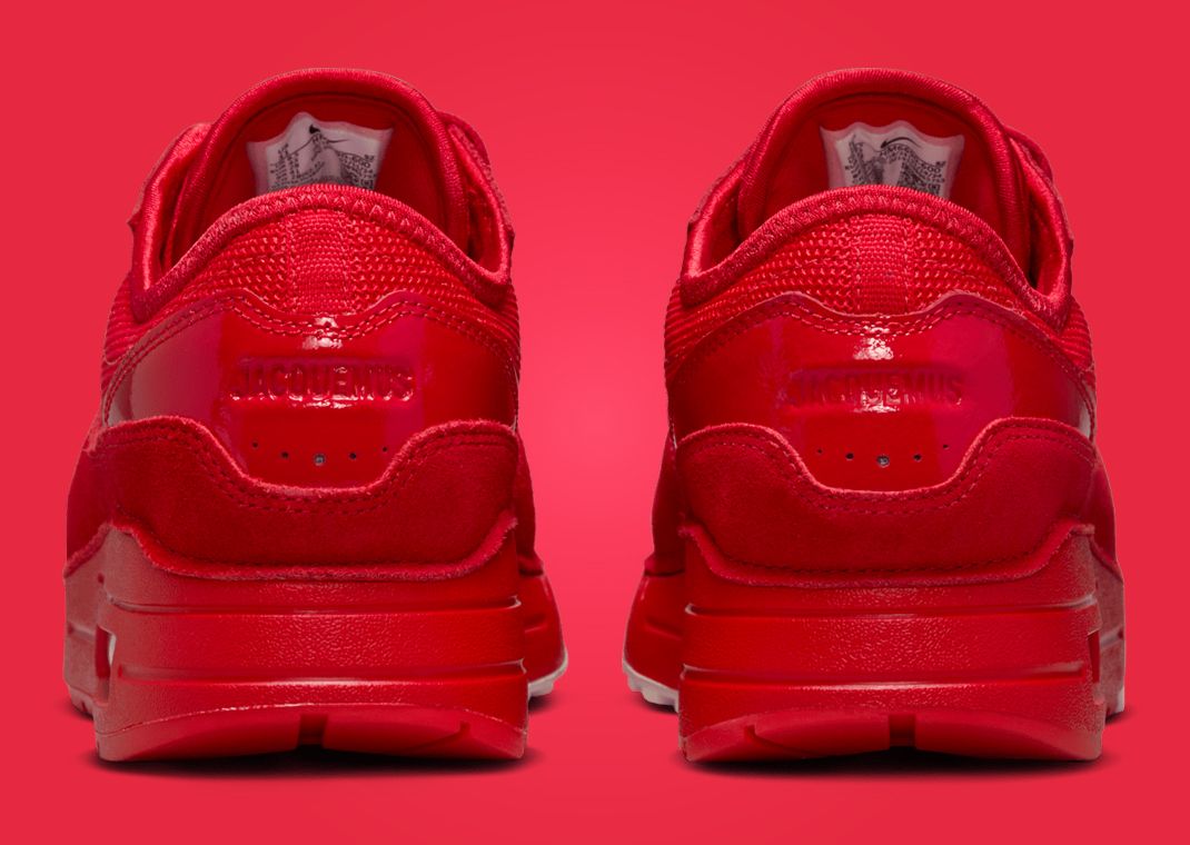 Jacquemus x Nike Air Max 1 '86 OG Dark Red (W) Heel