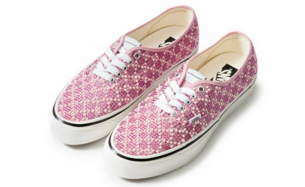 Mattias Gollin and Vans are Dropping a Pink, Beaded Authentic this Weekend