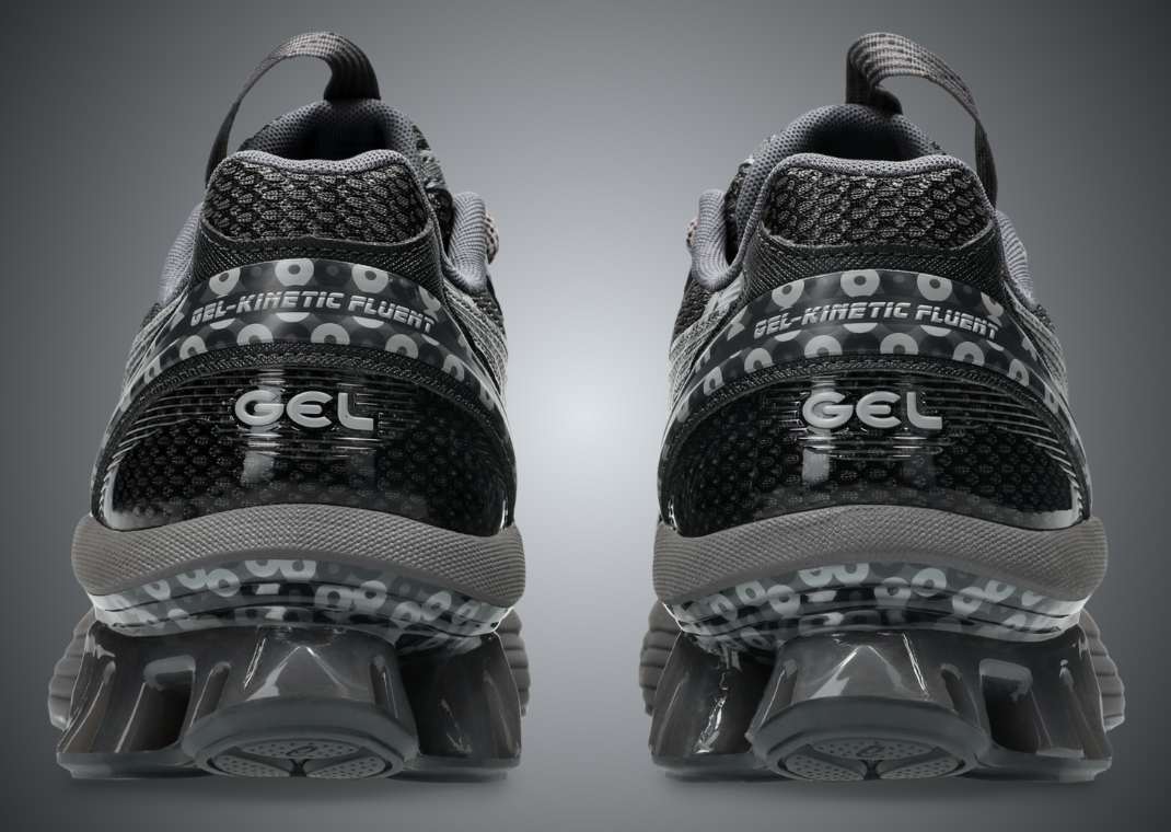 Kiko Kostadinov x Asics US7-S Gel-Kinetic Fluent Black - Back
