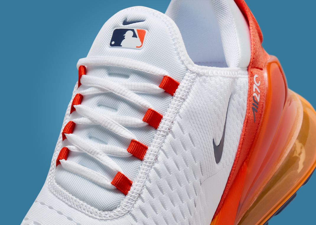Nike Air Max 270 Houston Astros Tongue Detail