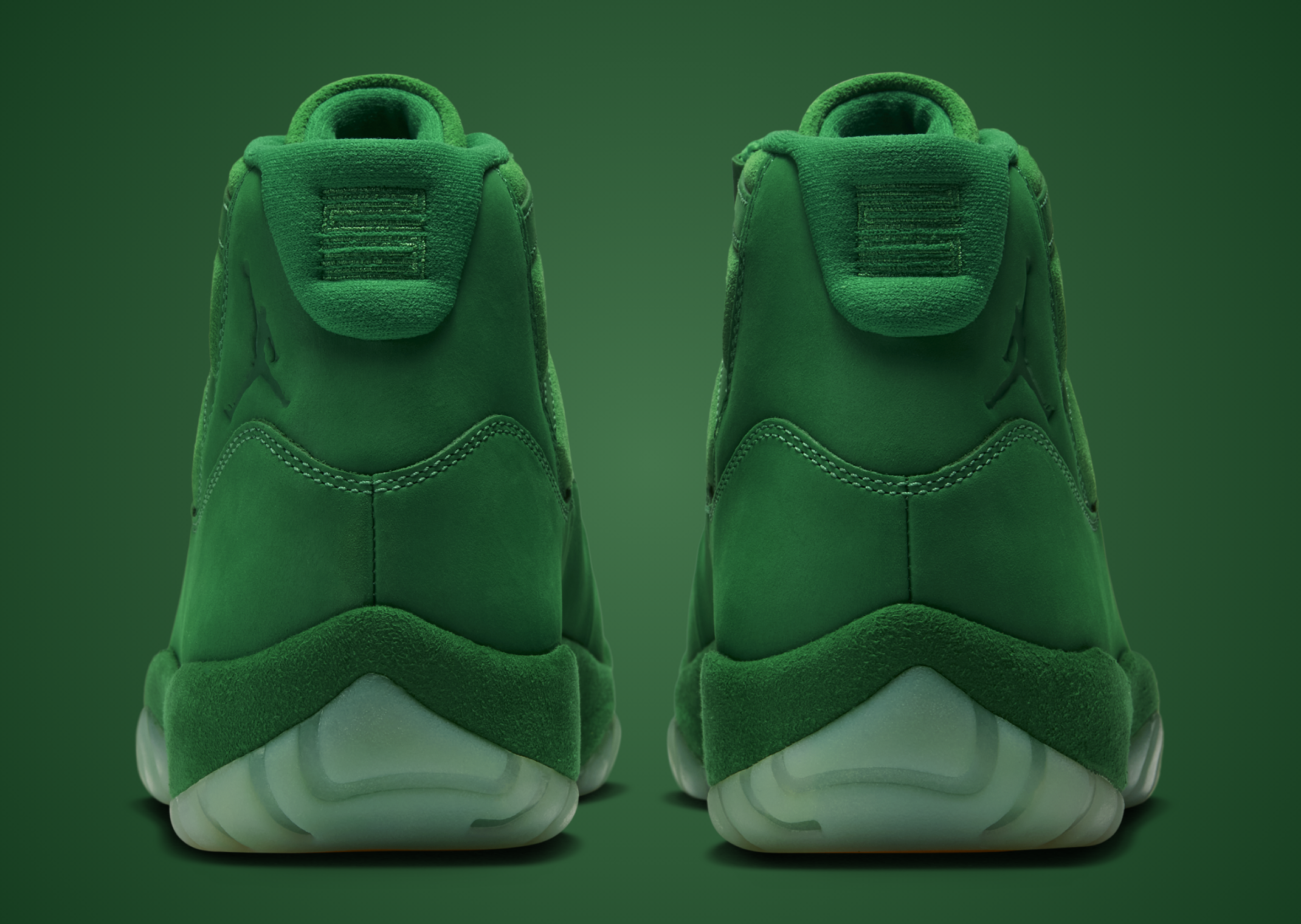 Air Jordan 11 Retro Green Screen Monstars - Back