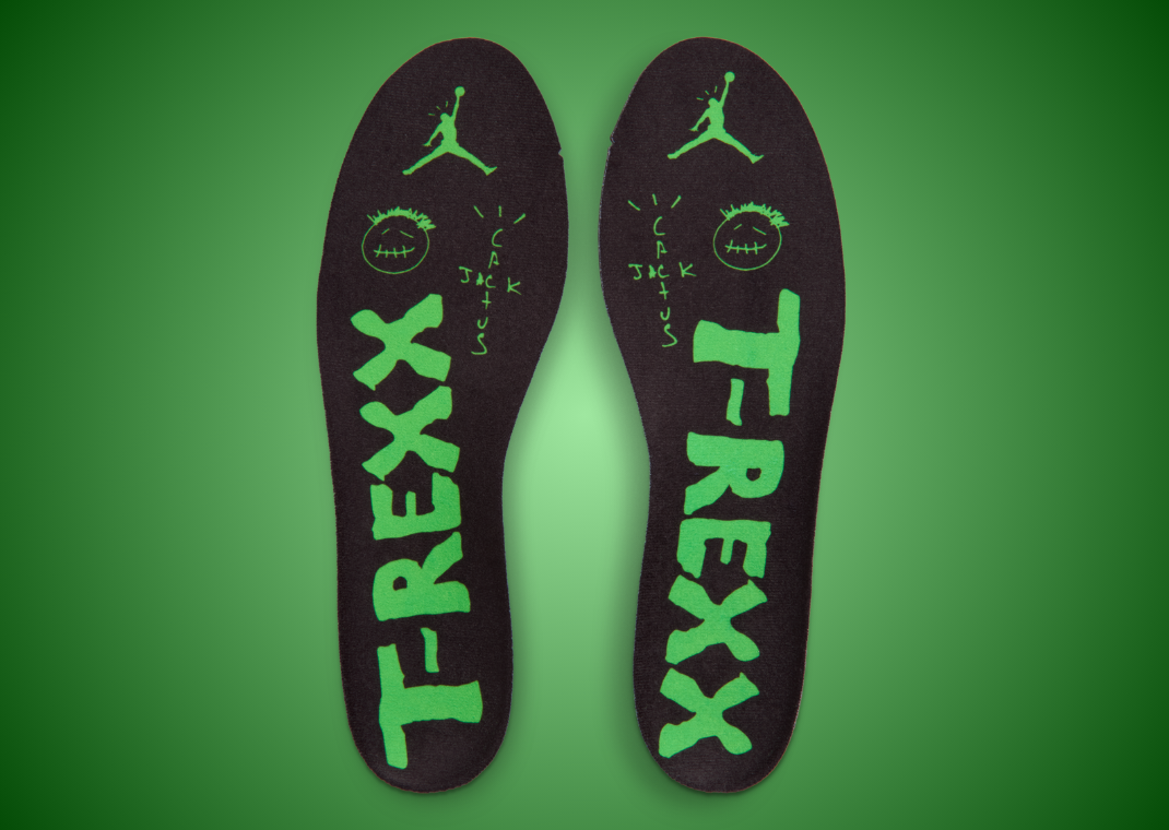 Travis Scott Jordan Jumpman Jack Celtics - Insoles