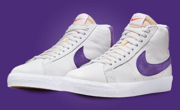 The Nike SB Blazer Mid Joins the Court Purple Pack