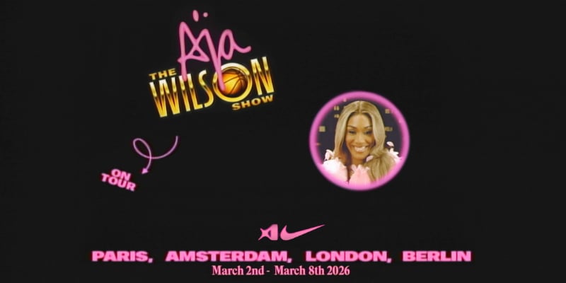 A’ja Wilson Embarks on her First European Tour as a Nike Signature Athlete