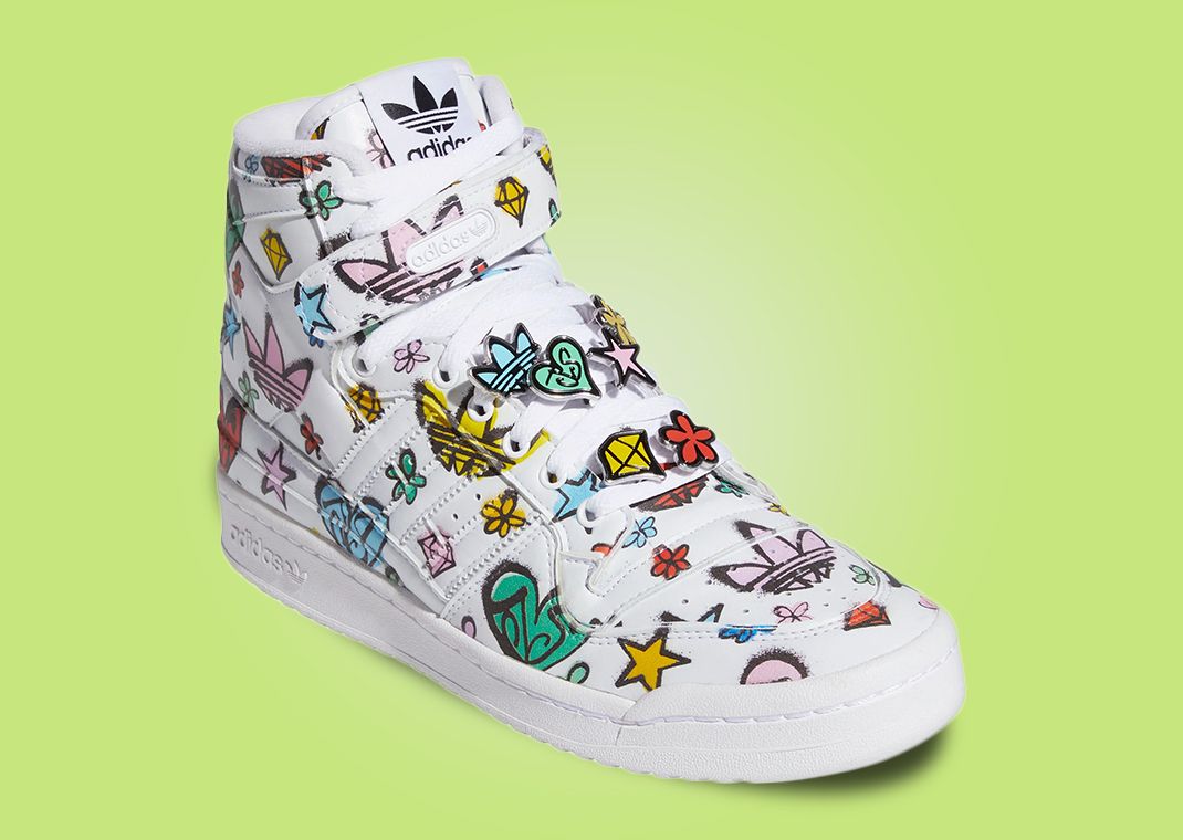Jeremy Scott Gets The Spray Paint Out For The adidas Forum