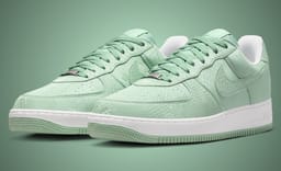 The Nike Kobe Air Force 1 Low Looks Like the Statue of Liberty in Steam Green