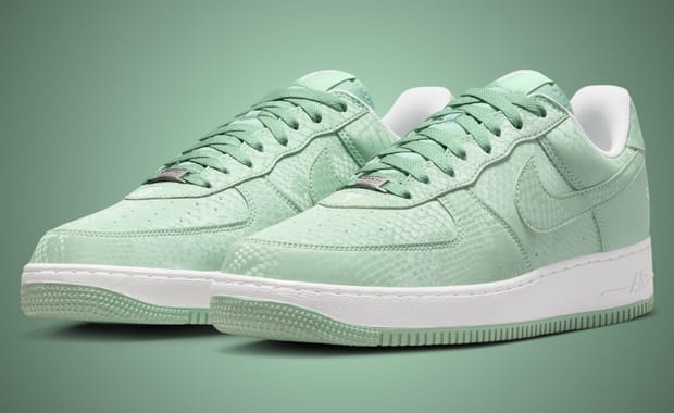 The Nike Kobe Air Force 1 Low Looks Like the Statue of Liberty in Steam Green