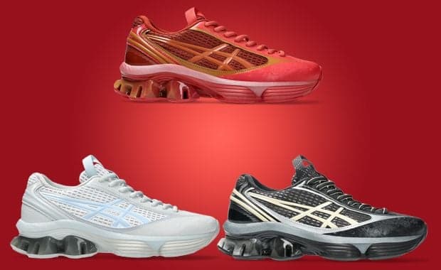 Kiko Kostadinov x Asics US6-S Gel-Kinetic Fluent Pack
