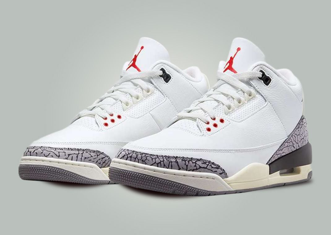 Air Jordan 3 Retro Reimagined "White Cement"