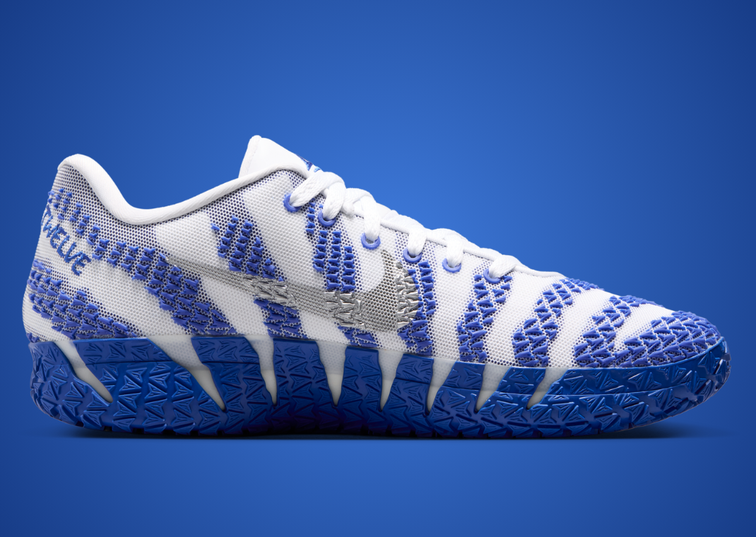 Nike Ja 3 TB White Game Royal - Medial