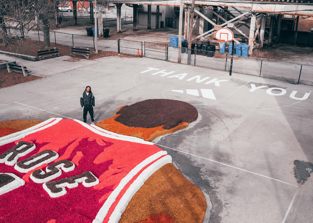 adidas' tribute to Derrick Rose in Chicago