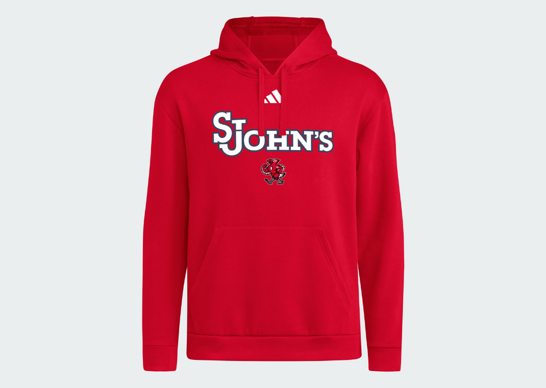 adidas St. John's Fleece Hoodie Red