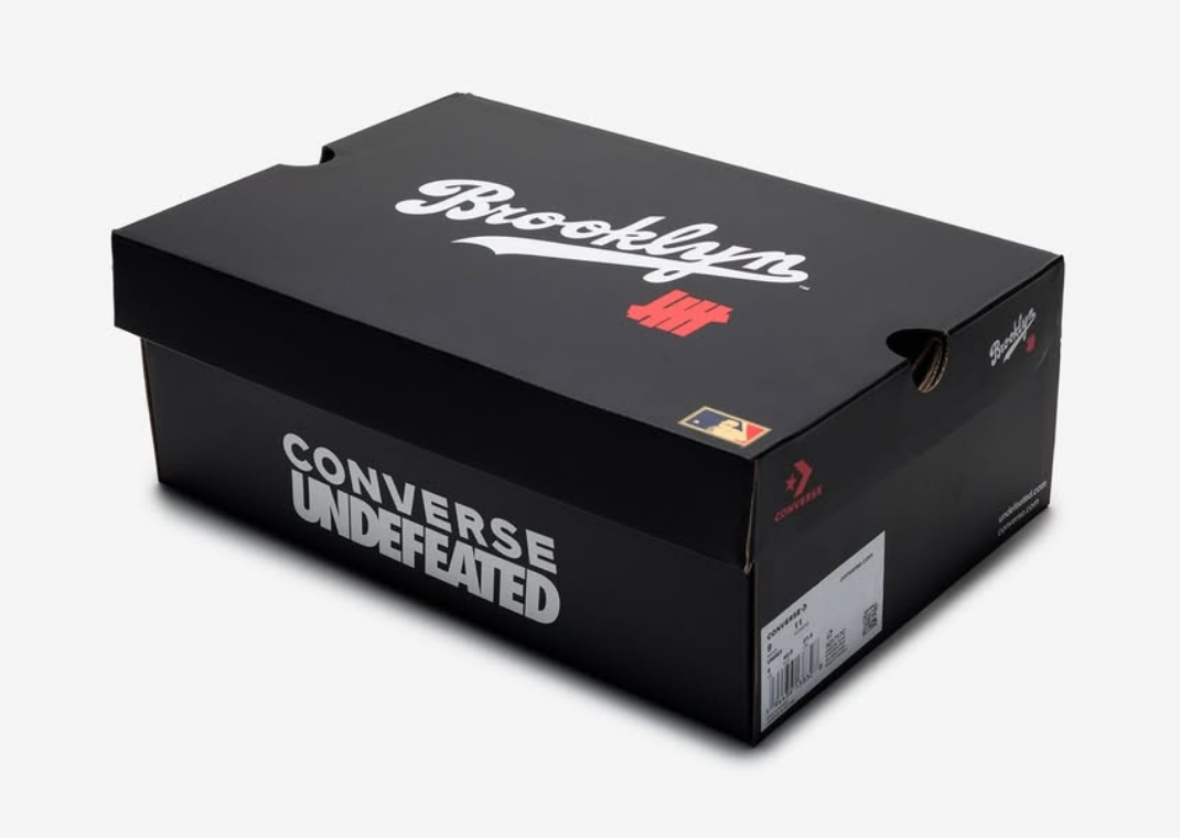 Brooklyn Dodgers x Undefeated x Converse Chuck Taylor - Box