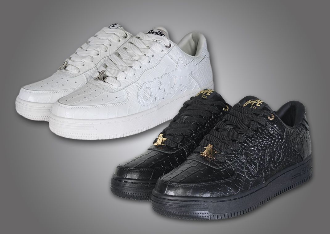 OVO x A Bathing Ape BAPE STA "White" & "Black"