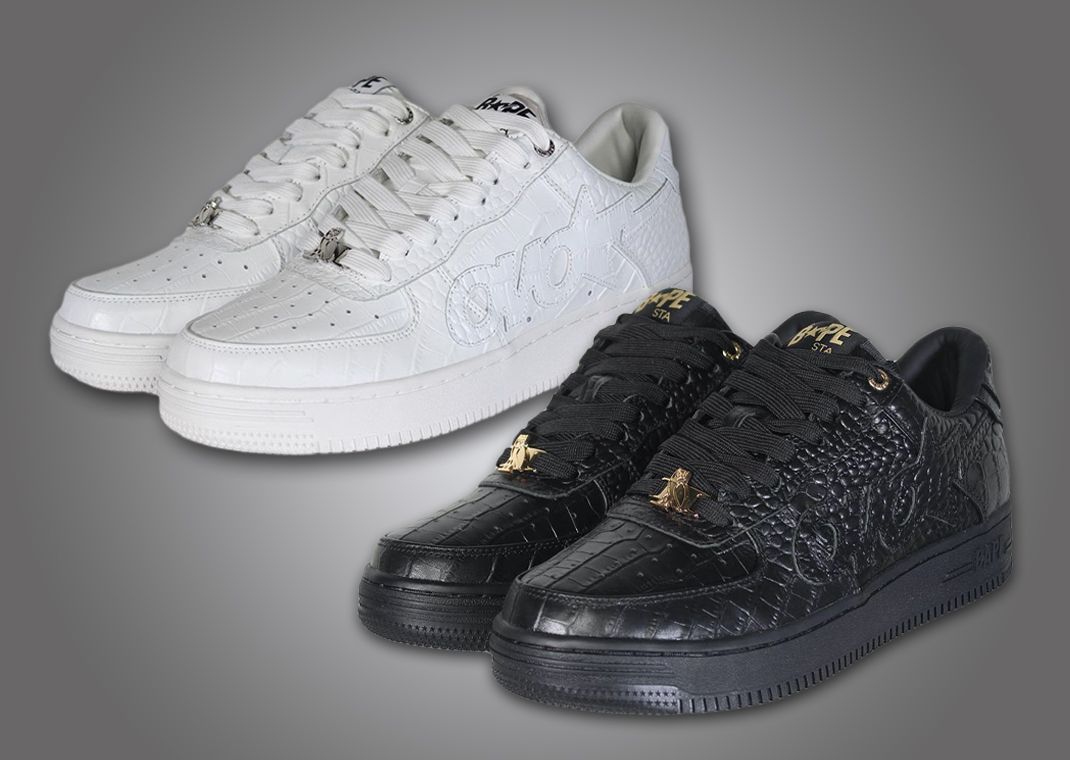 OVO x A Bathing Ape BAPE STA "White" & "Black"