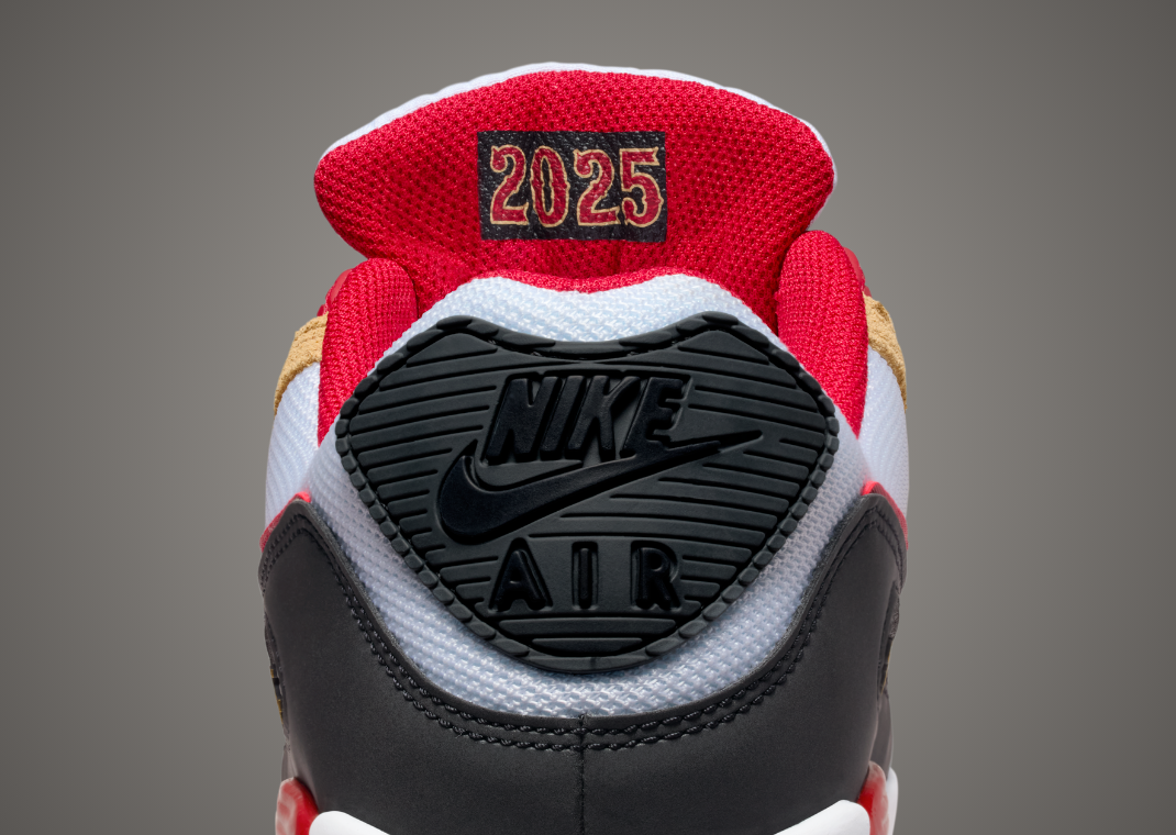 NFL x Nike Air Max 90 49ers Heel