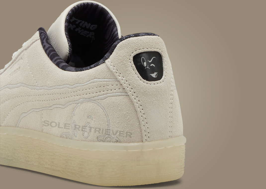 Casper The Friendly Ghost x Puma Suede Heel Detail