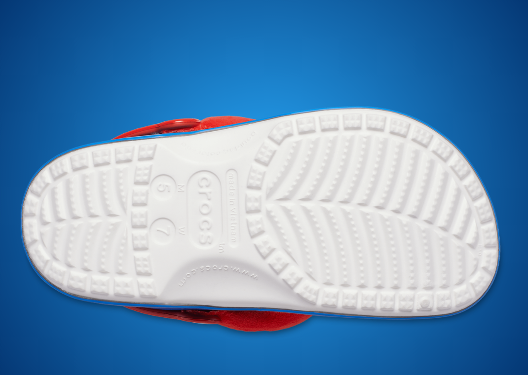 Nintendo x Crocs Classic Clog Mario - Bottom