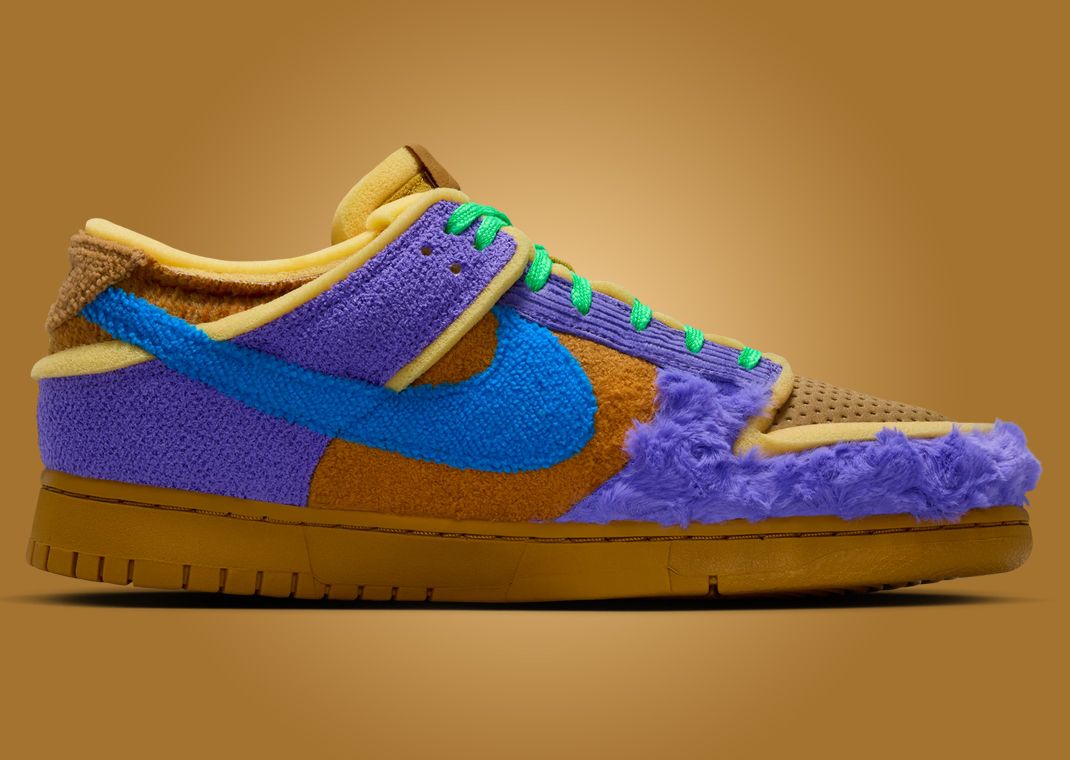 CPFM x Nike Swamp Sponge Dunk Psychic Purple Medial