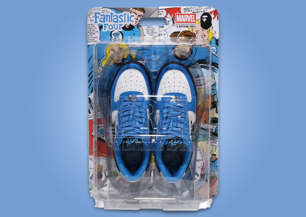 The Fantastic Four x A Bathing Ape BAPE STA Mr. Fantastic & Invisible Woman Top