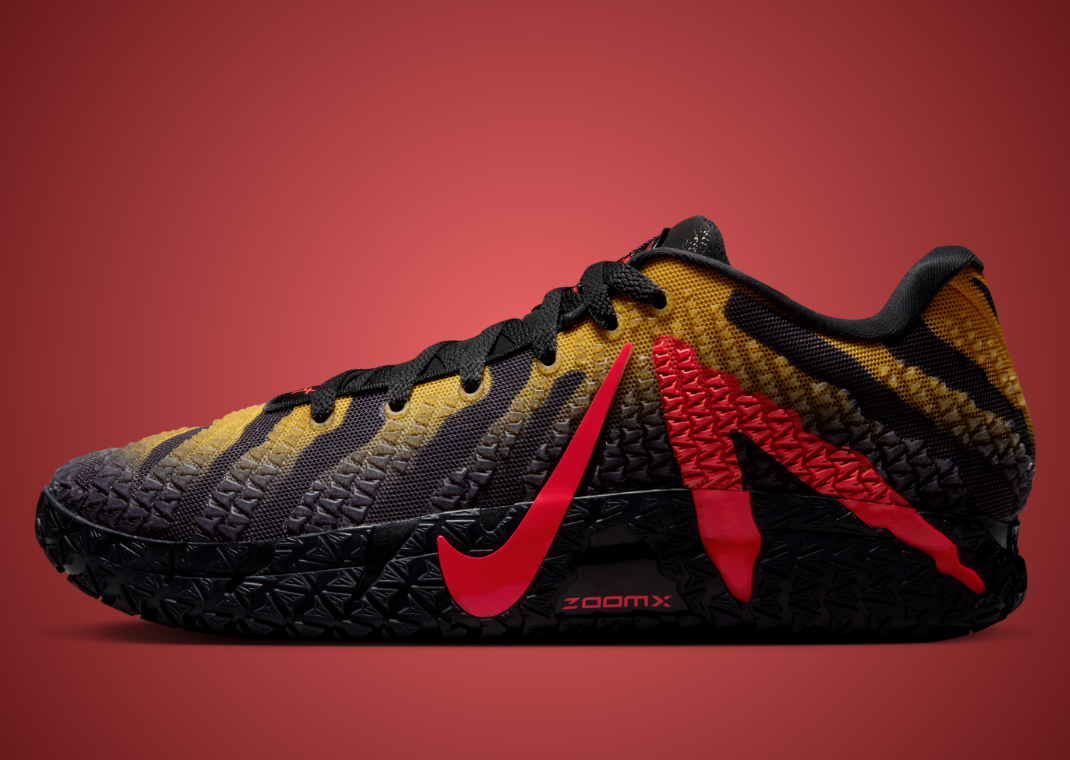 Jurassic Park x Nike Ja 3 Anthracite - Lateral