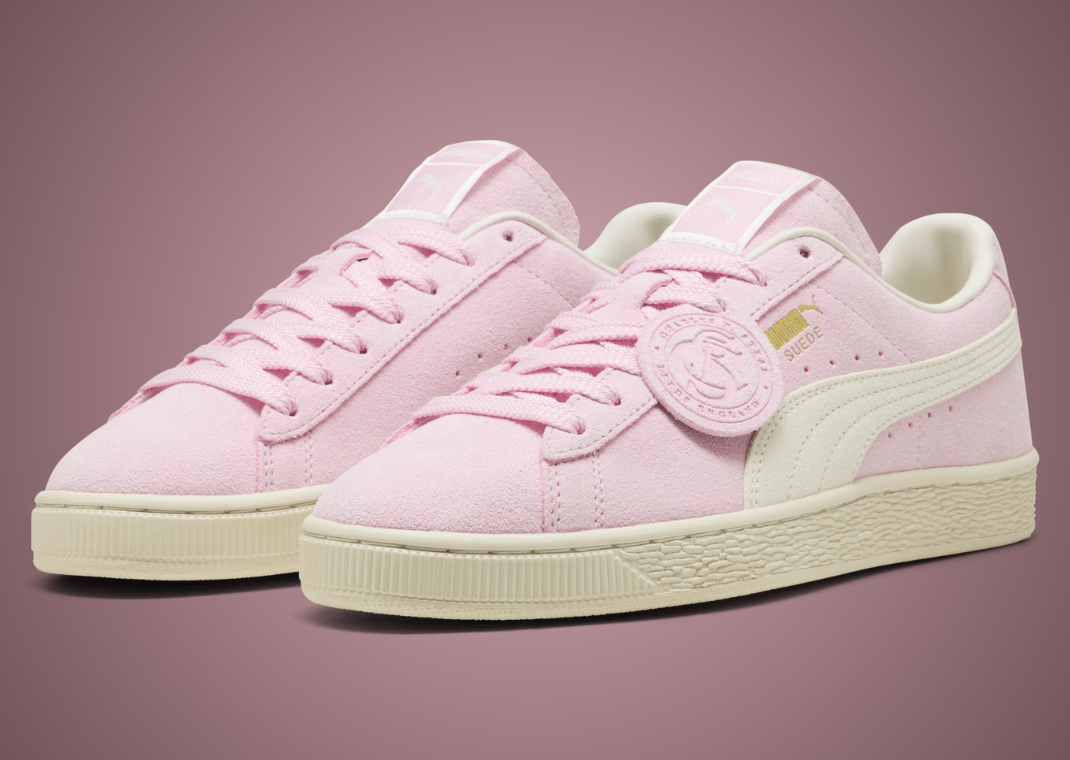 Puma Suede Charles F. Stead Rosy Outlook - Angle