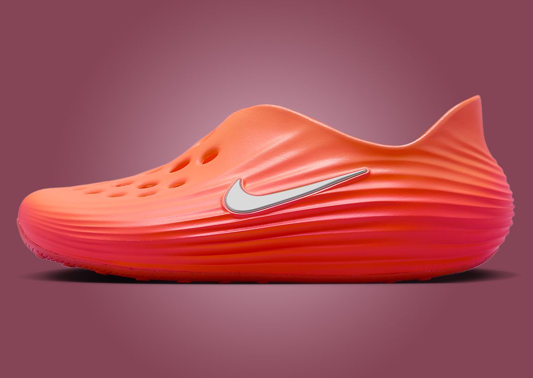 Nike ReactX Rejuven8 Safety Orange (W) Lateral Left