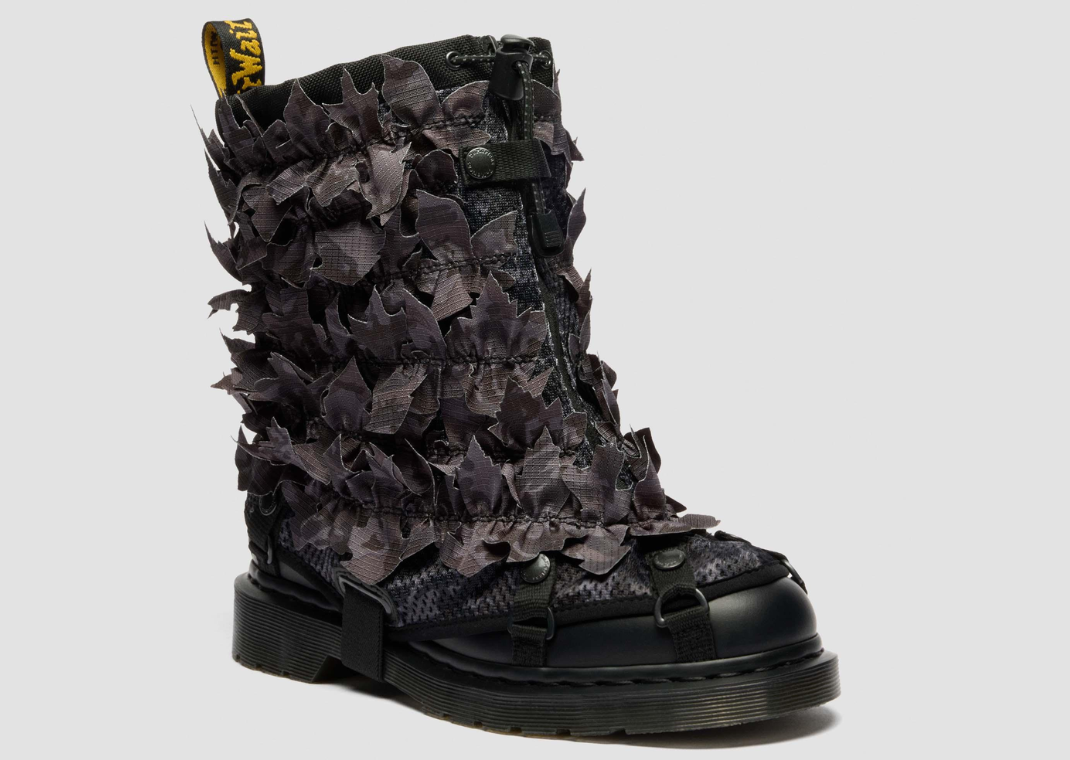 Babylon x Dr. Martens 1460 Black Camo - Angle