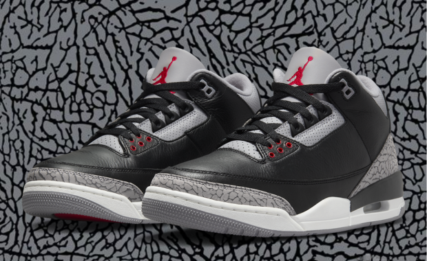 The Air Jordan 3 Retro Black Cement Releases November 2024