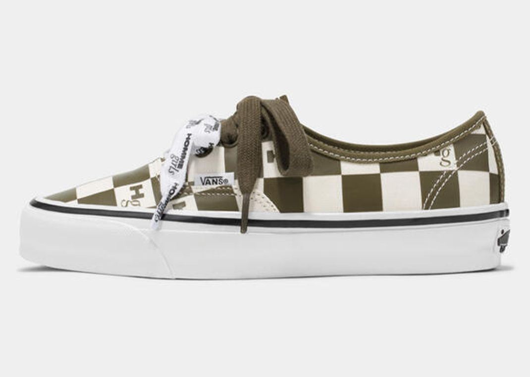 HommeGirls x OTW by Vans Authentic 44 Military Green Lateral