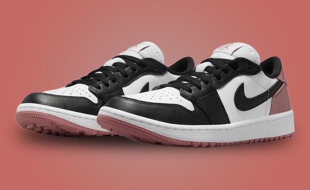 Rust Pink Takes Over The Air Jordan 1 Low Golf