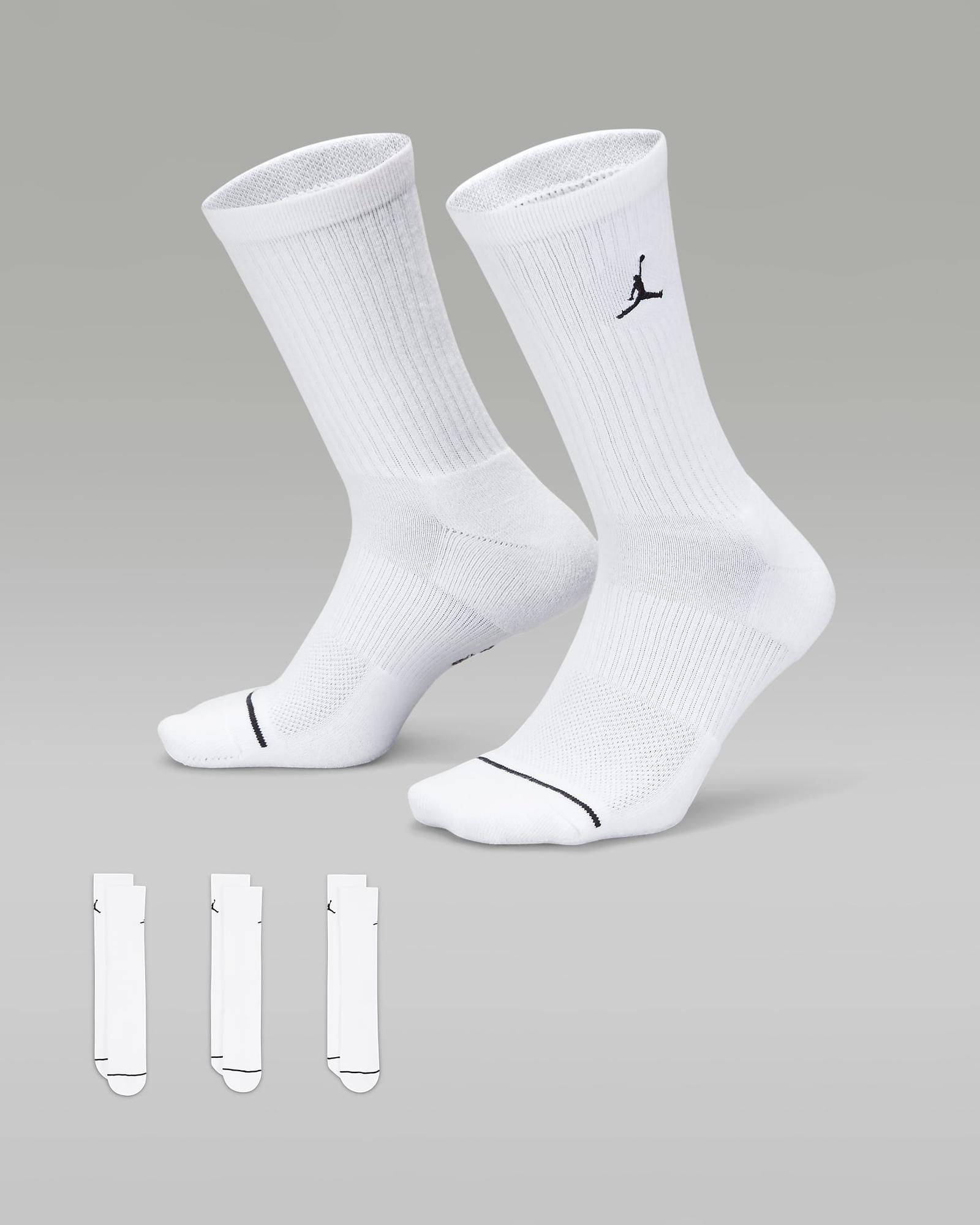 Jordan Everyday Crew Socks (3 pairs)