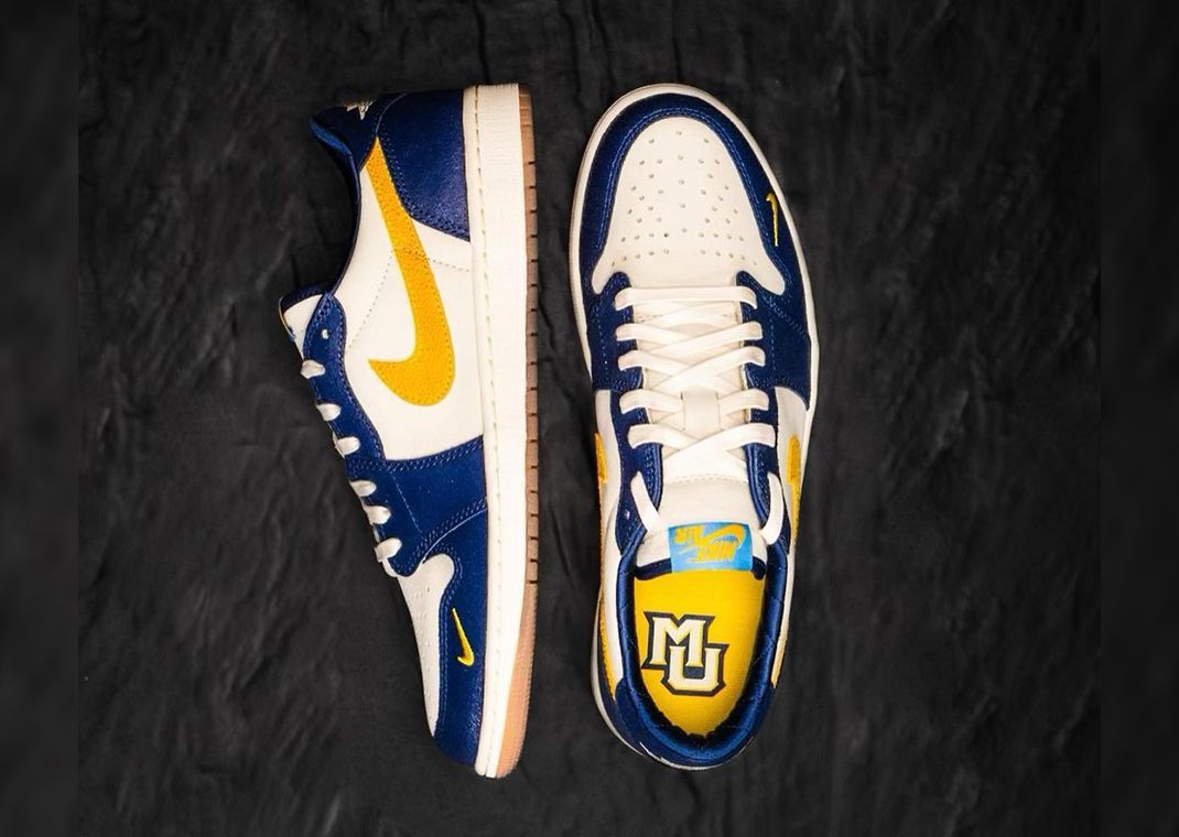 Air Jordan 1 Retro Low OG Marquette University PE