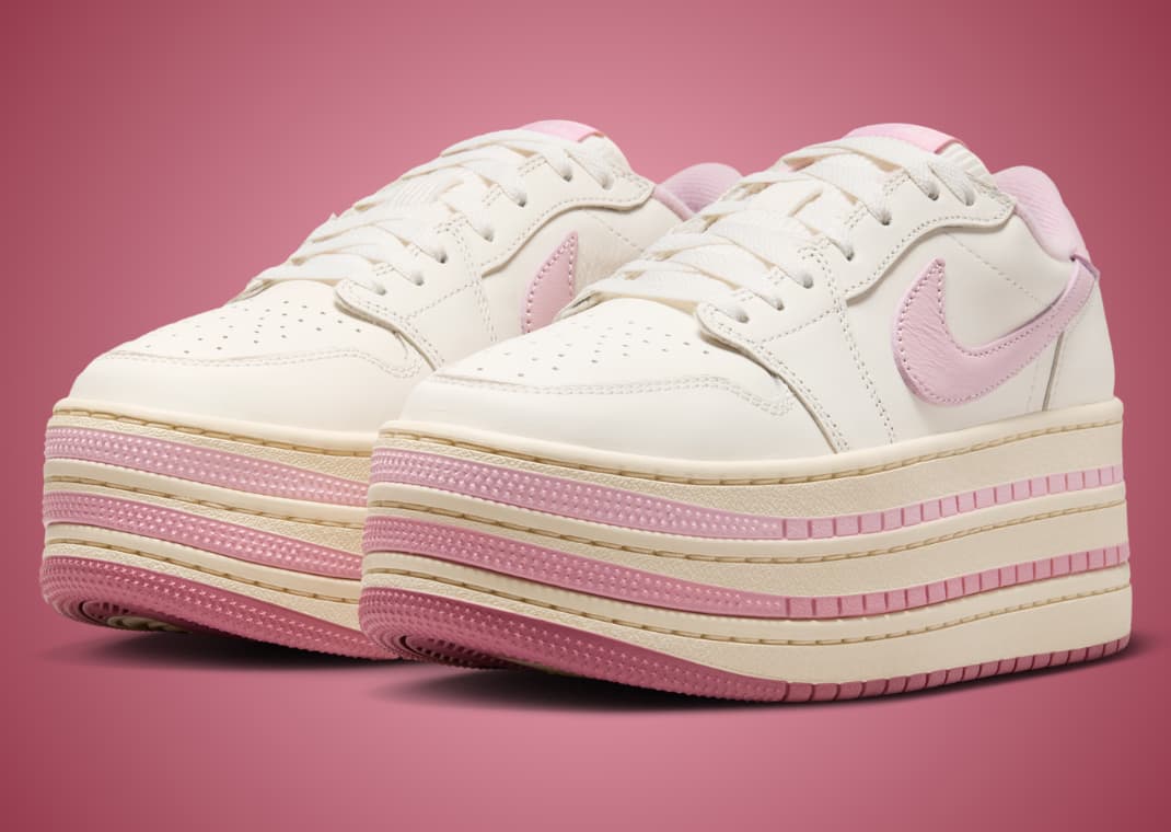 Pink and Ivory Repeat on the Latest Air Jordan 1 Triple Stack